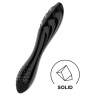 Satisfyer Gode en verre Dazzling Crystal 1 - 18 x 3.6cm Noir